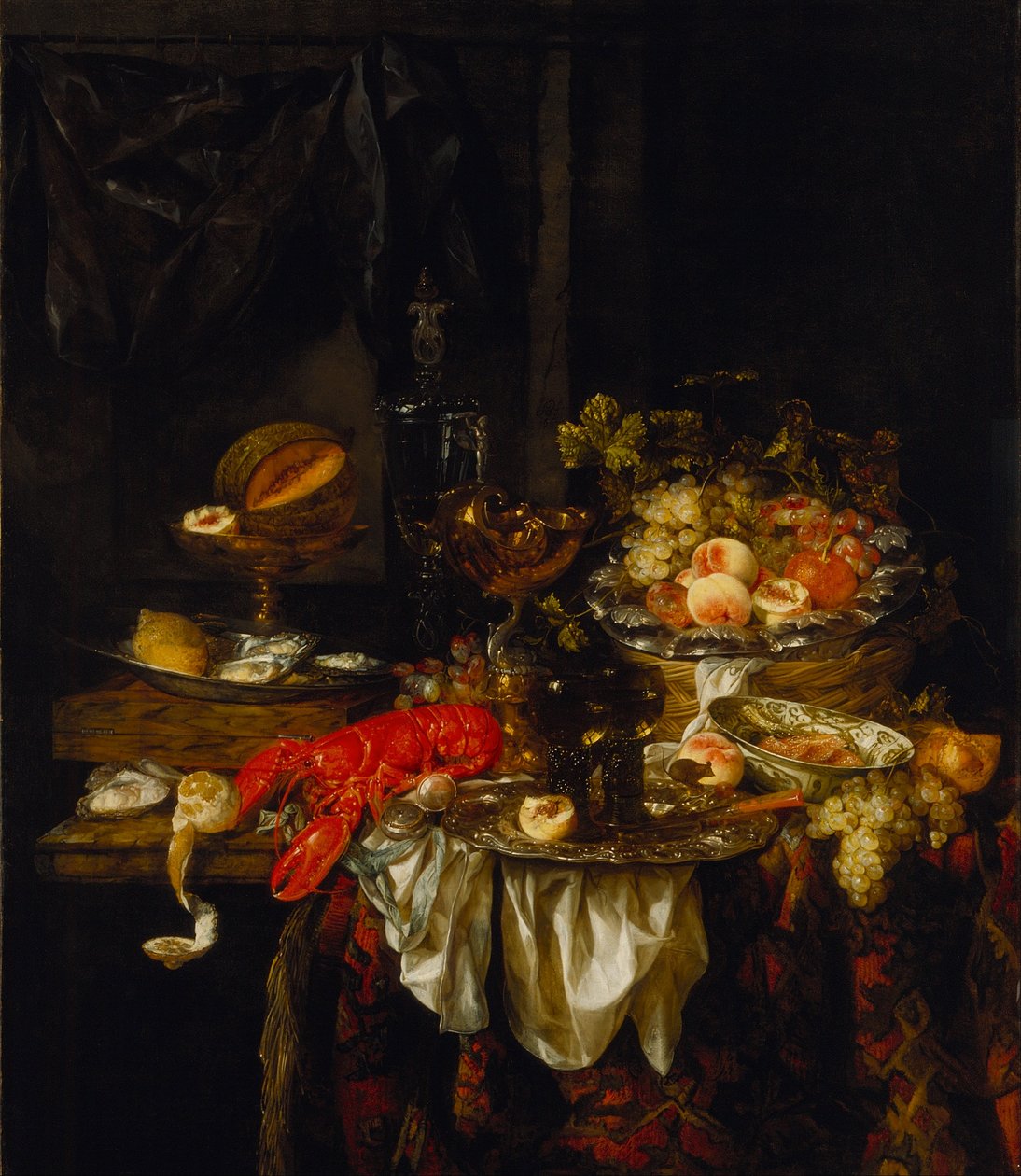 Ziyafet Natürmort by Abraham van Beijeren