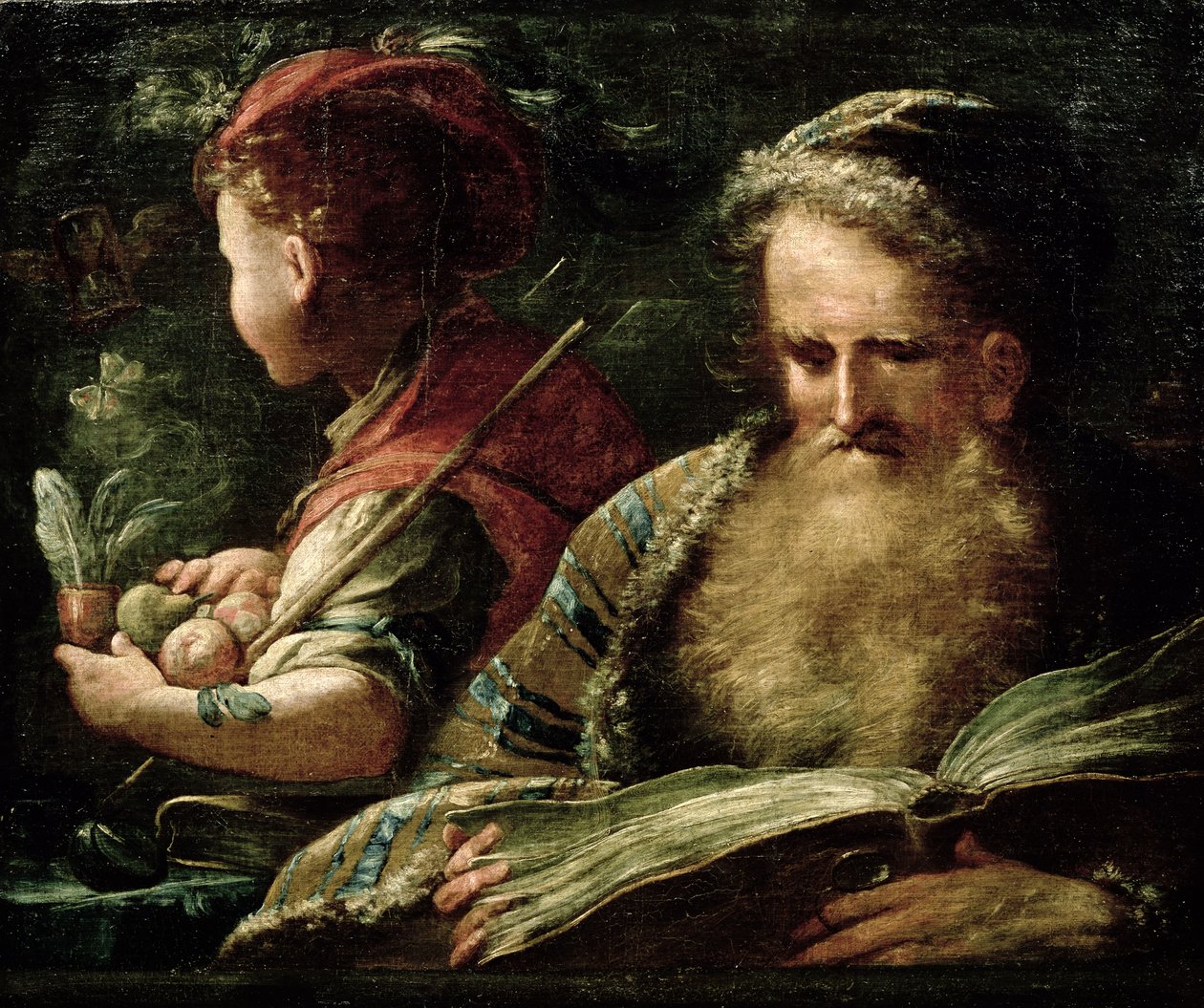 Gençlik ve Yaş by Abraham Bloemaert