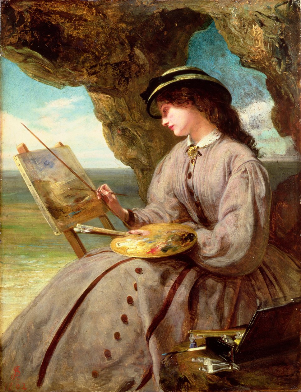 Adil Amatör, 1862 by Abraham Solomon