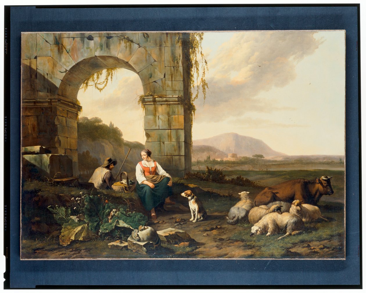 Çobanlarla Itanllia Manzarası by Abraham Jansz Begeyn