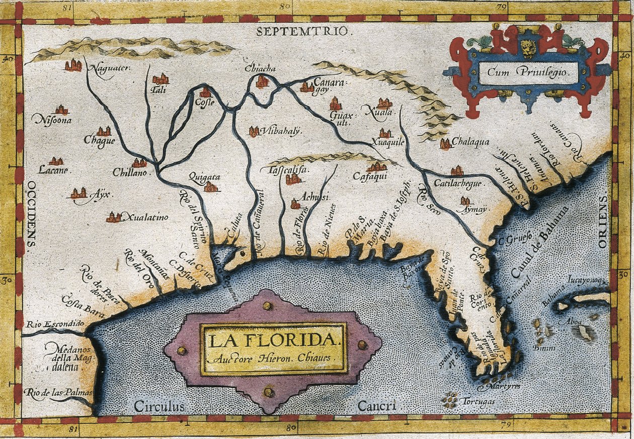  by Abraham (after) Ortelius