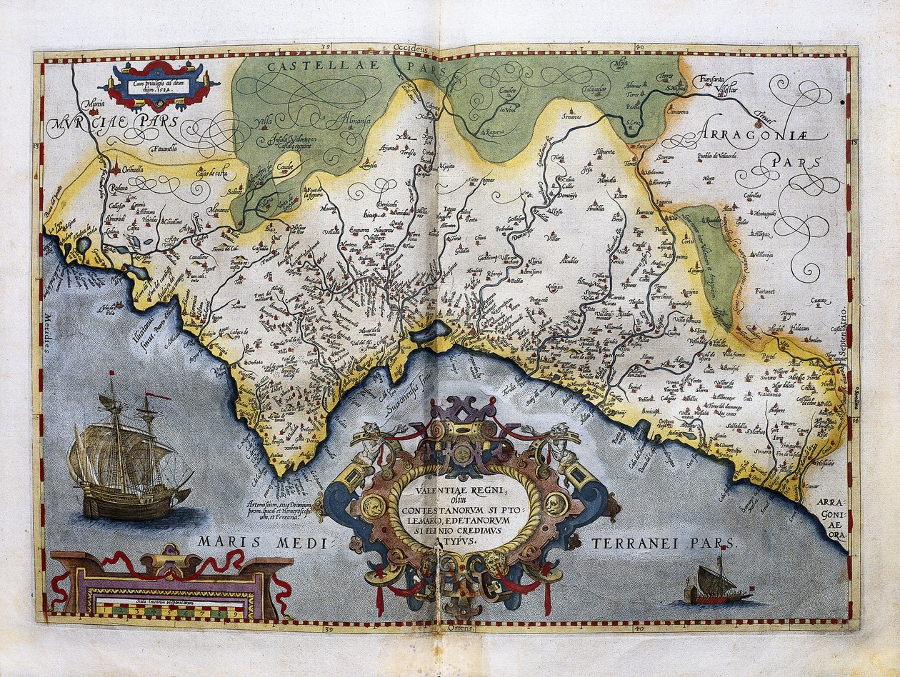  by Abraham (after) Ortelius