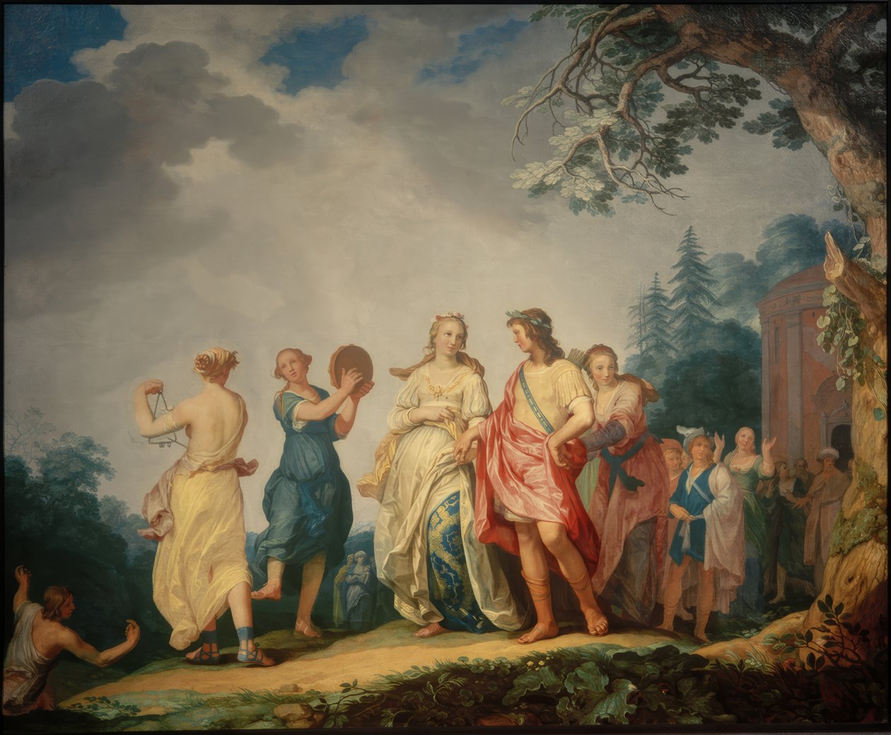 Amaryllis ve Mirtillo by Abraham Bloemaert