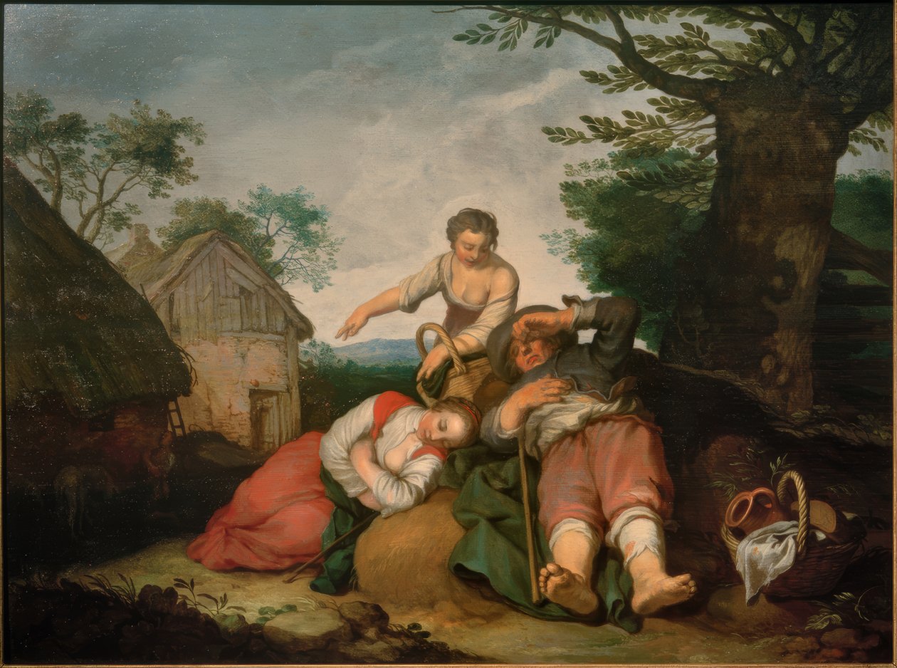 Müsrif oğluyla köylü sahnesi by Abraham Bloemaert