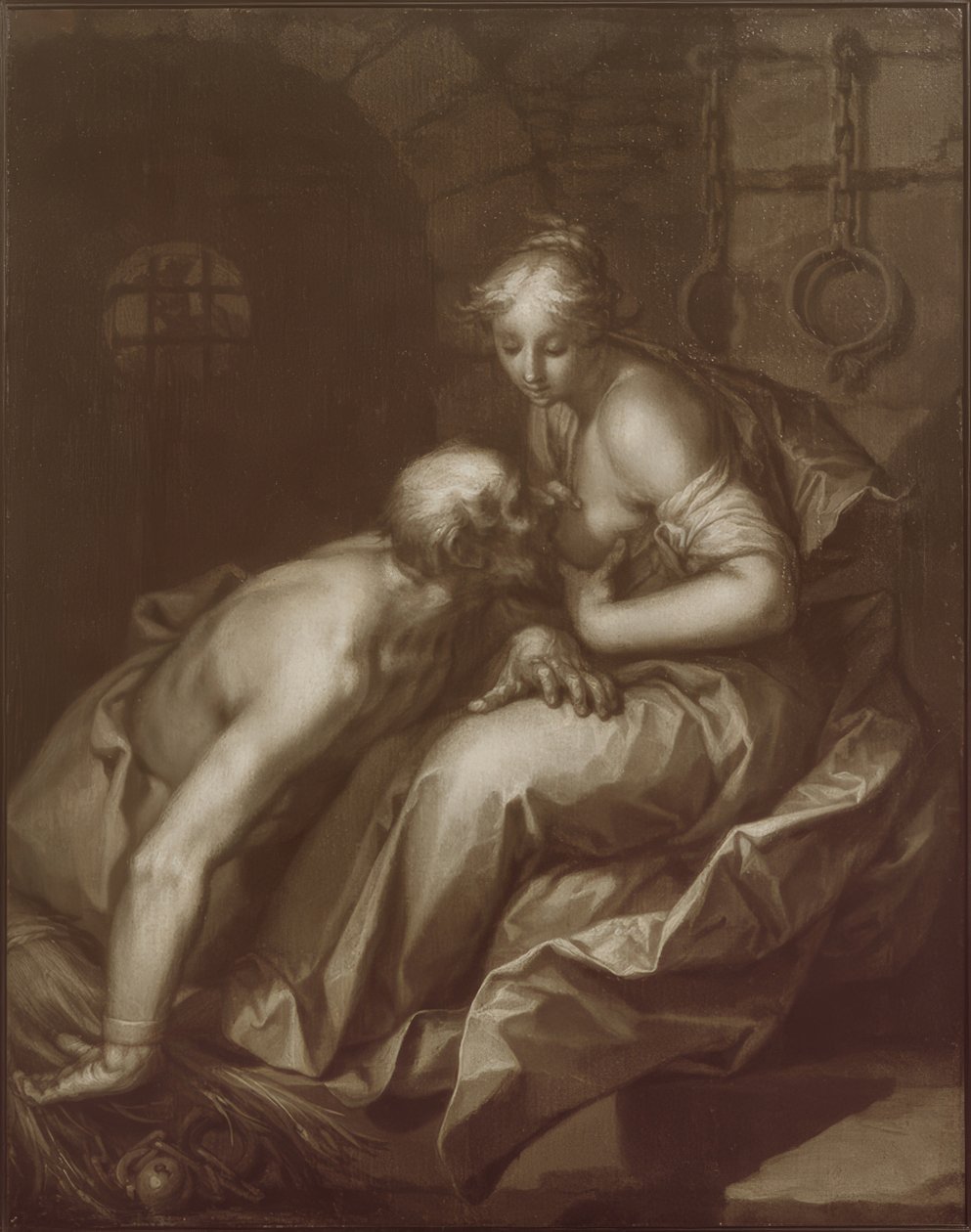 Caritas Romana by Abraham Bloemaert