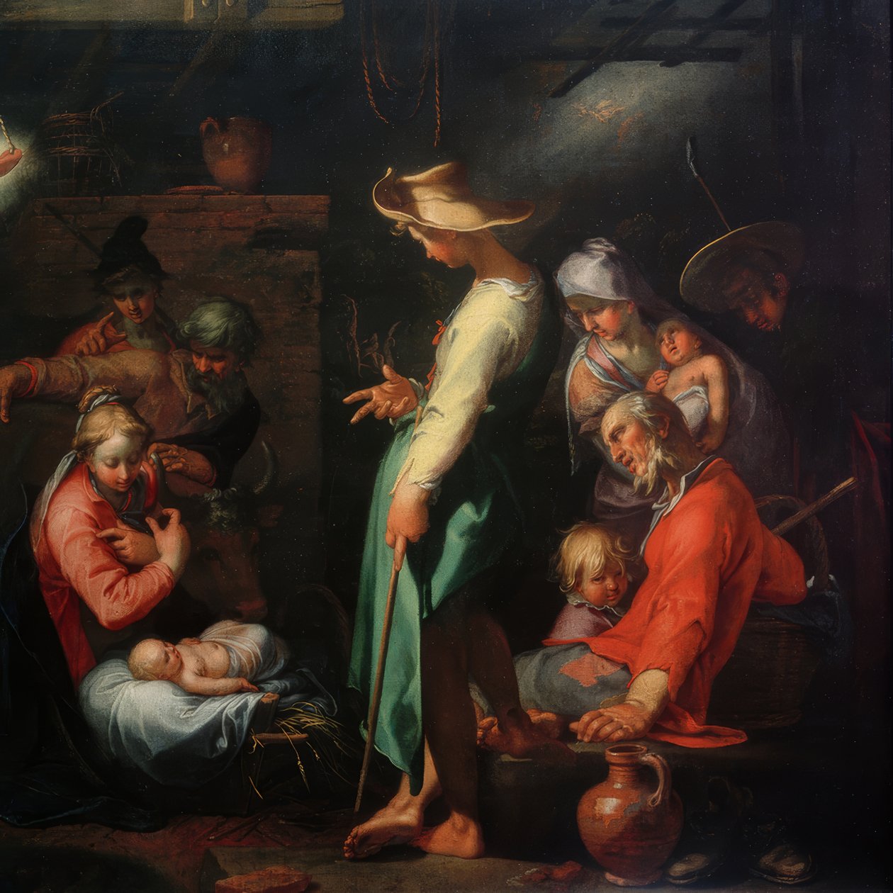Çobanların hayranlığı by Abraham Bloemaert