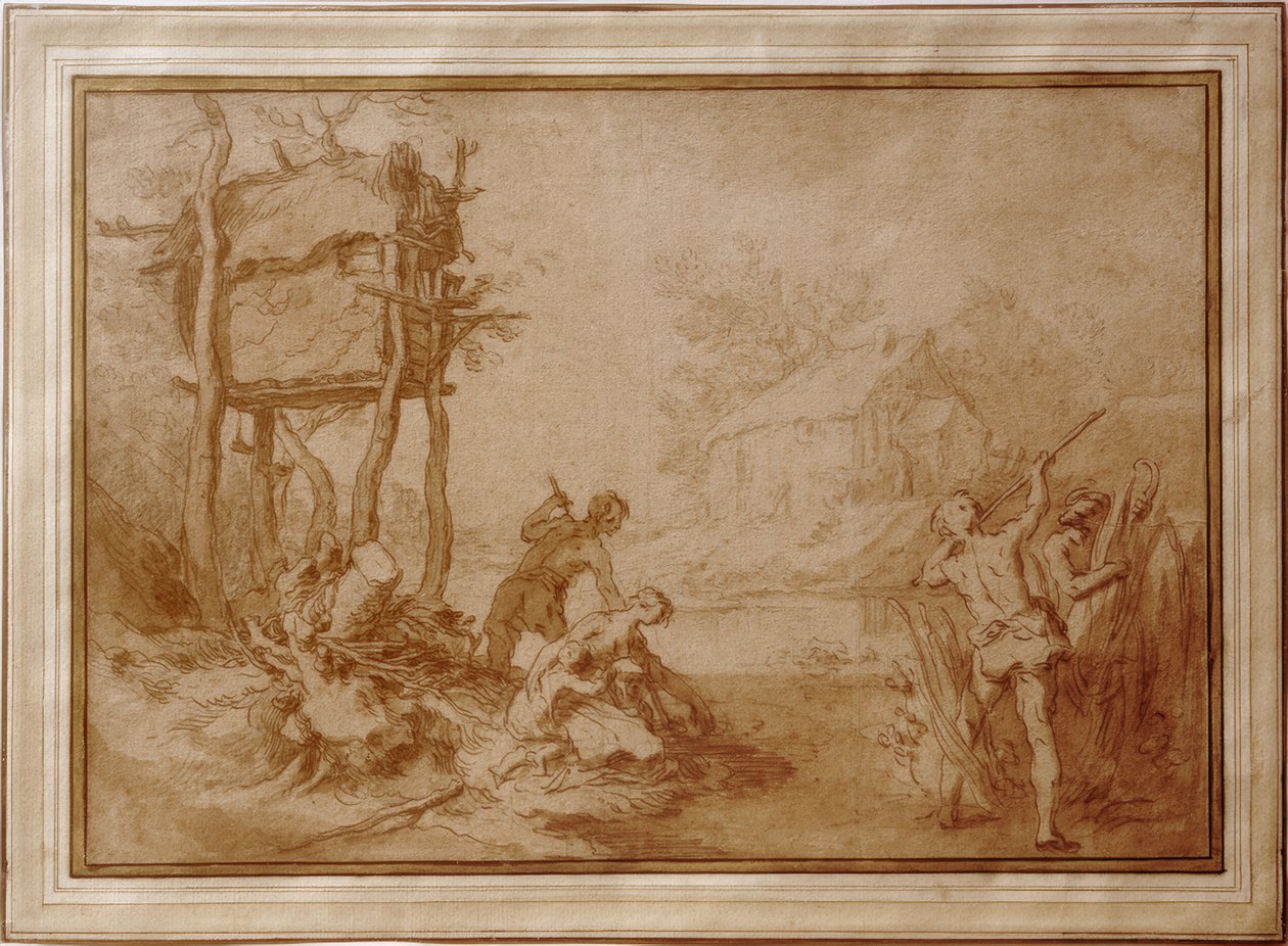 Latona ve Likya köylüleri by Abraham Bloemaert