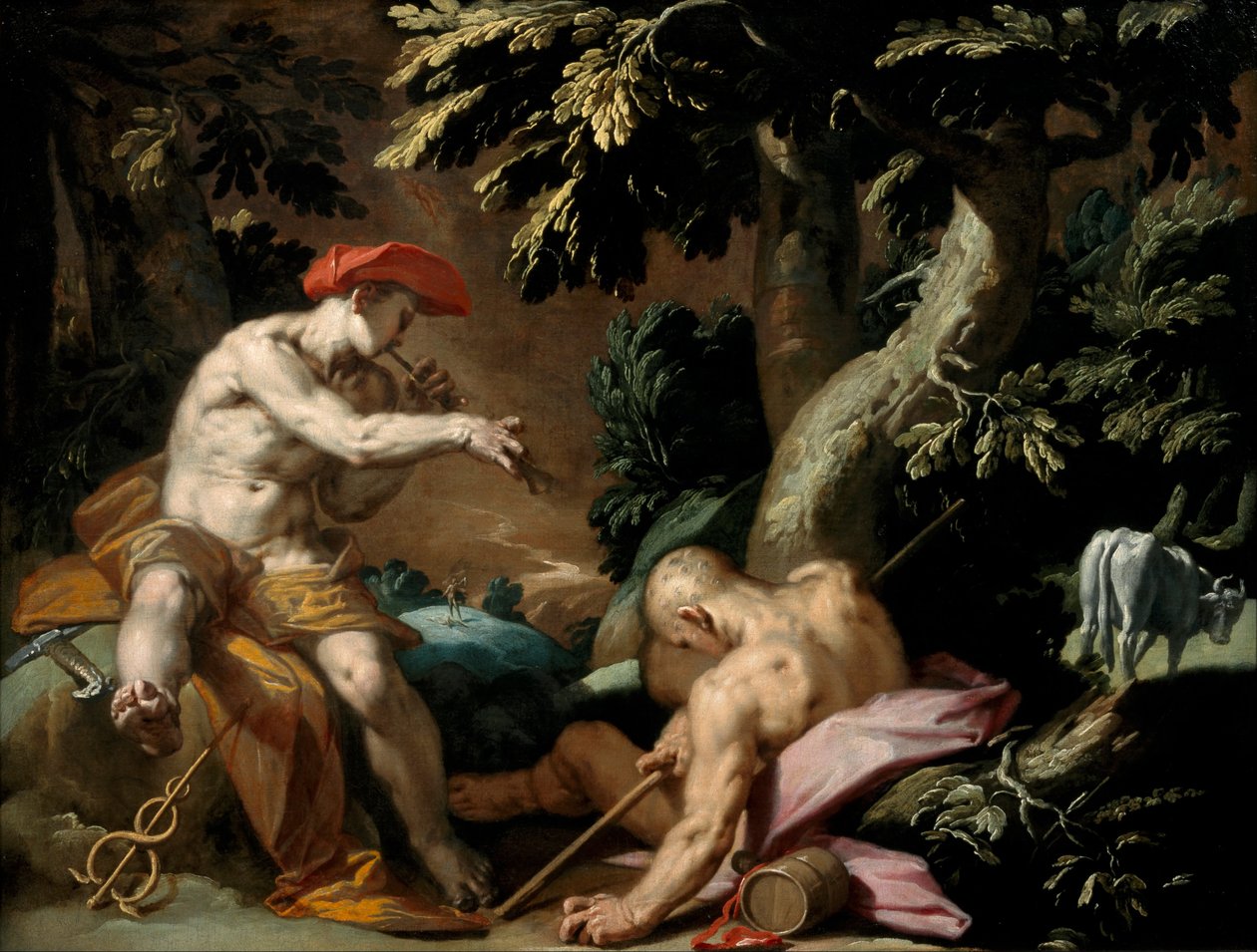 Merkür, Argus ve Io, yaklaşık 1592 by Abraham Bloemaert