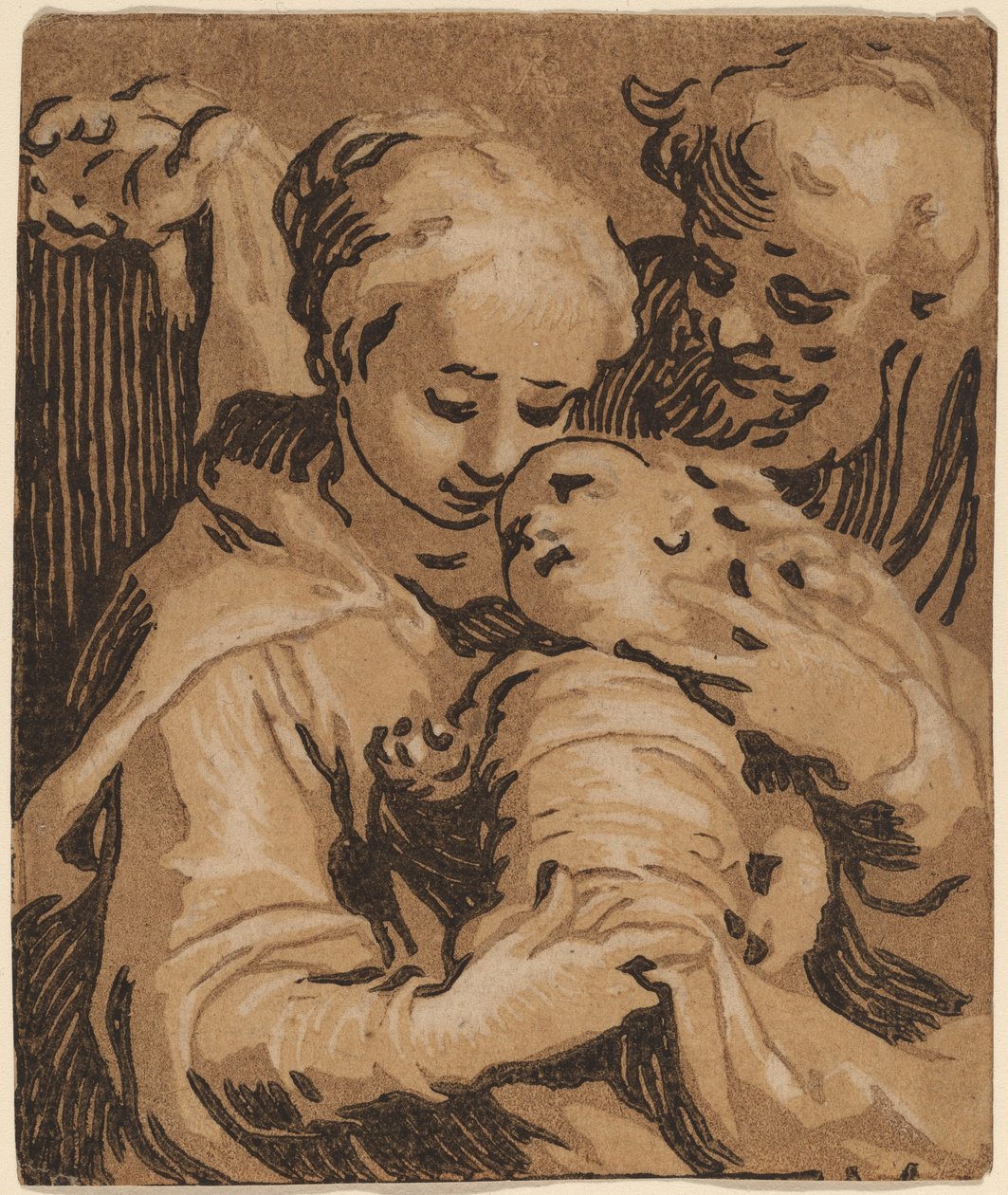 Kutsal Aile by Abraham Bloemaert