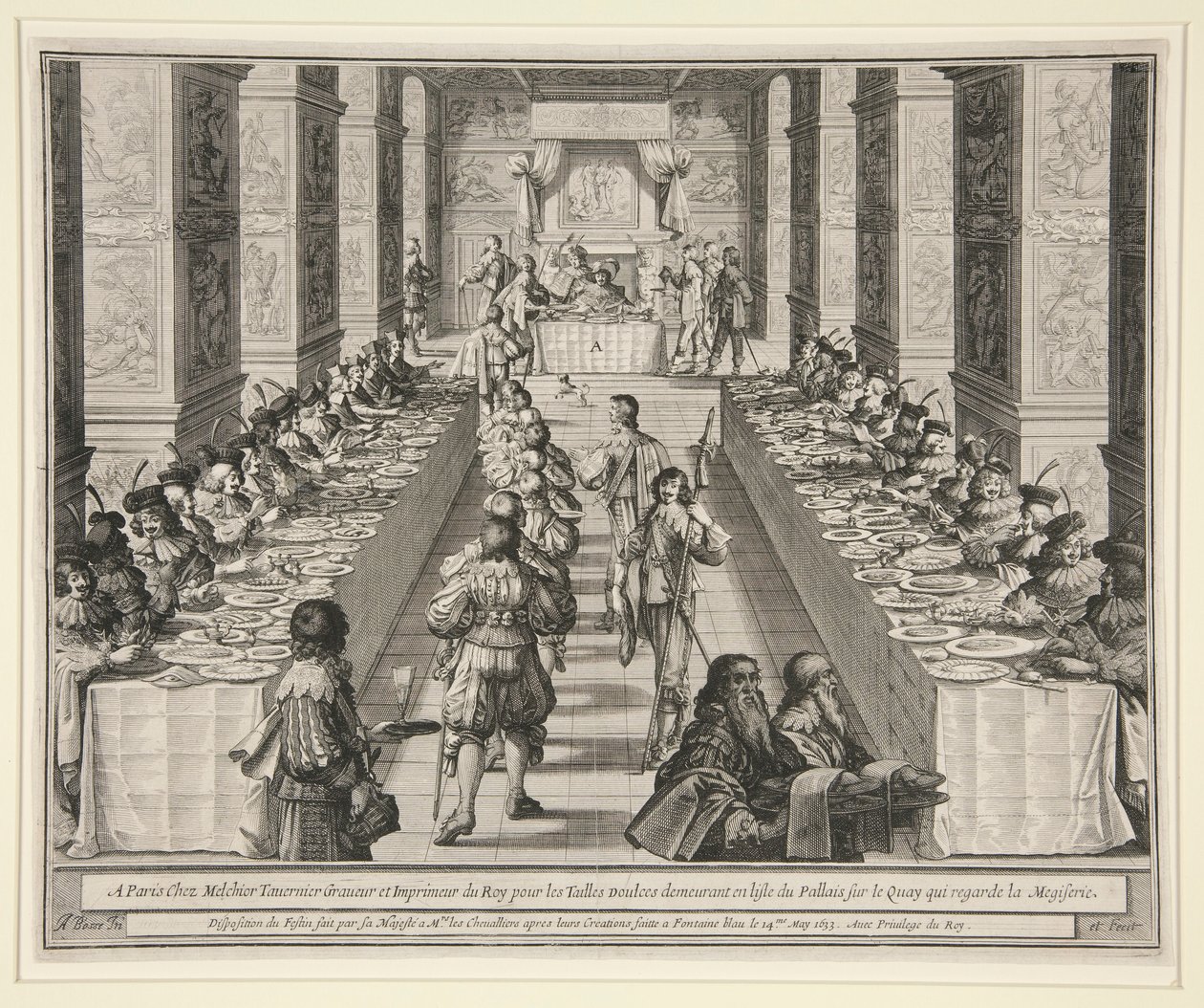 Bayramın Düzenlenmesi, by Abraham Bosse