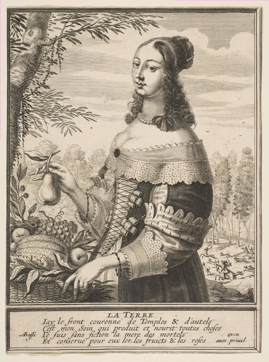 Dünya, 1630. by Abraham Bosse