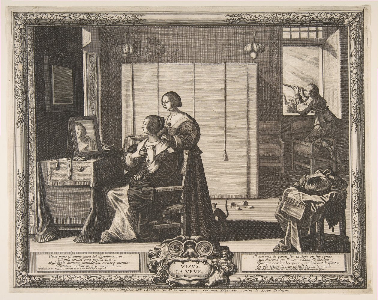 Görüş, 1635-38. by Abraham Bosse