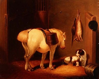 Oyun Bekçisinin Ahırı by Abraham Cooper