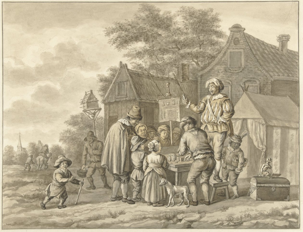 şarlatan by Abraham Delfos
