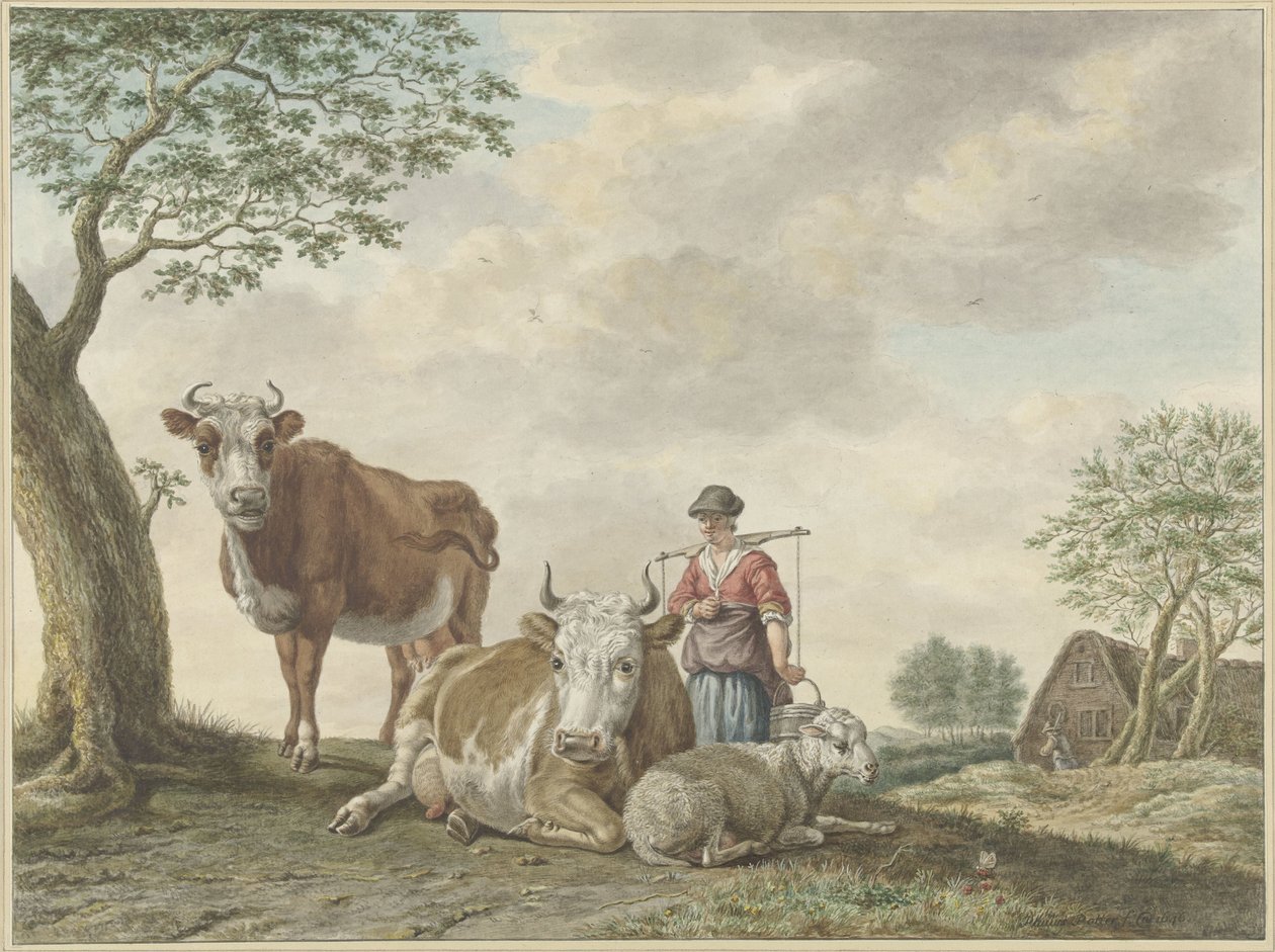 sütçü by Abraham Delfos