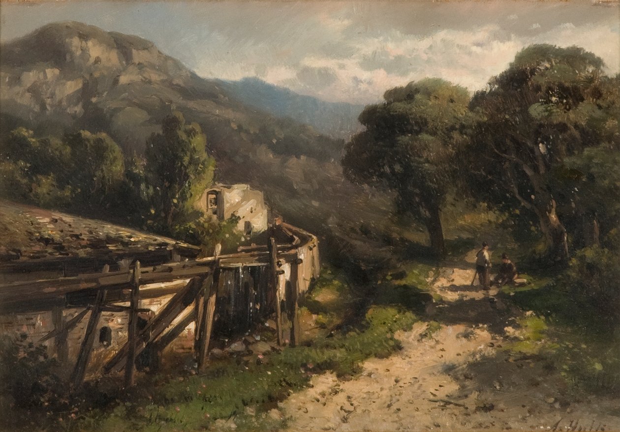 Peyzaj ve Değirmen by Abraham Hulk