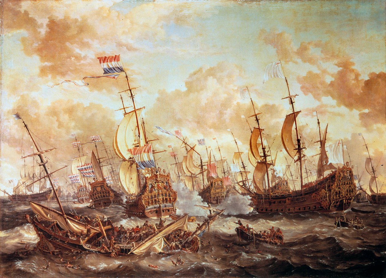 Dört Günlük Savaş by Abraham Storck