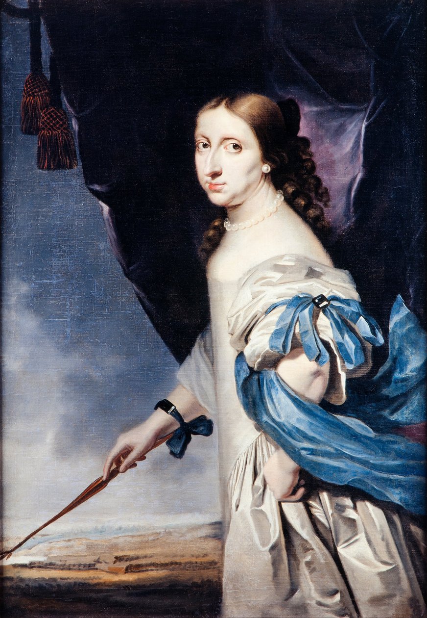 İsveçli Christina (1626 – 89) by Abraham Wuchters