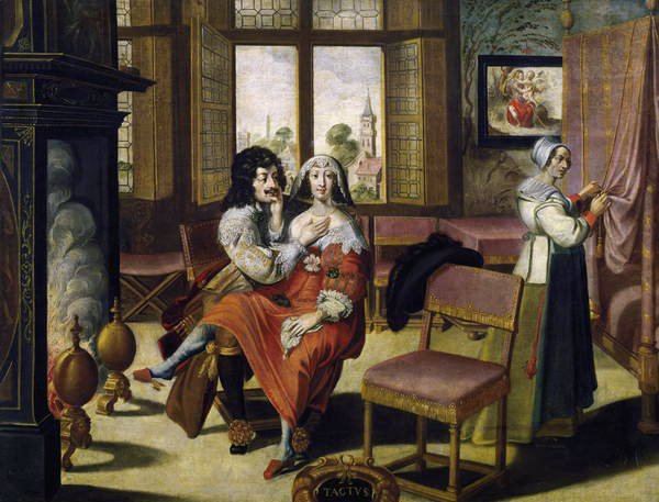 Beş Duyu - Dokunma by Abraham Bosse