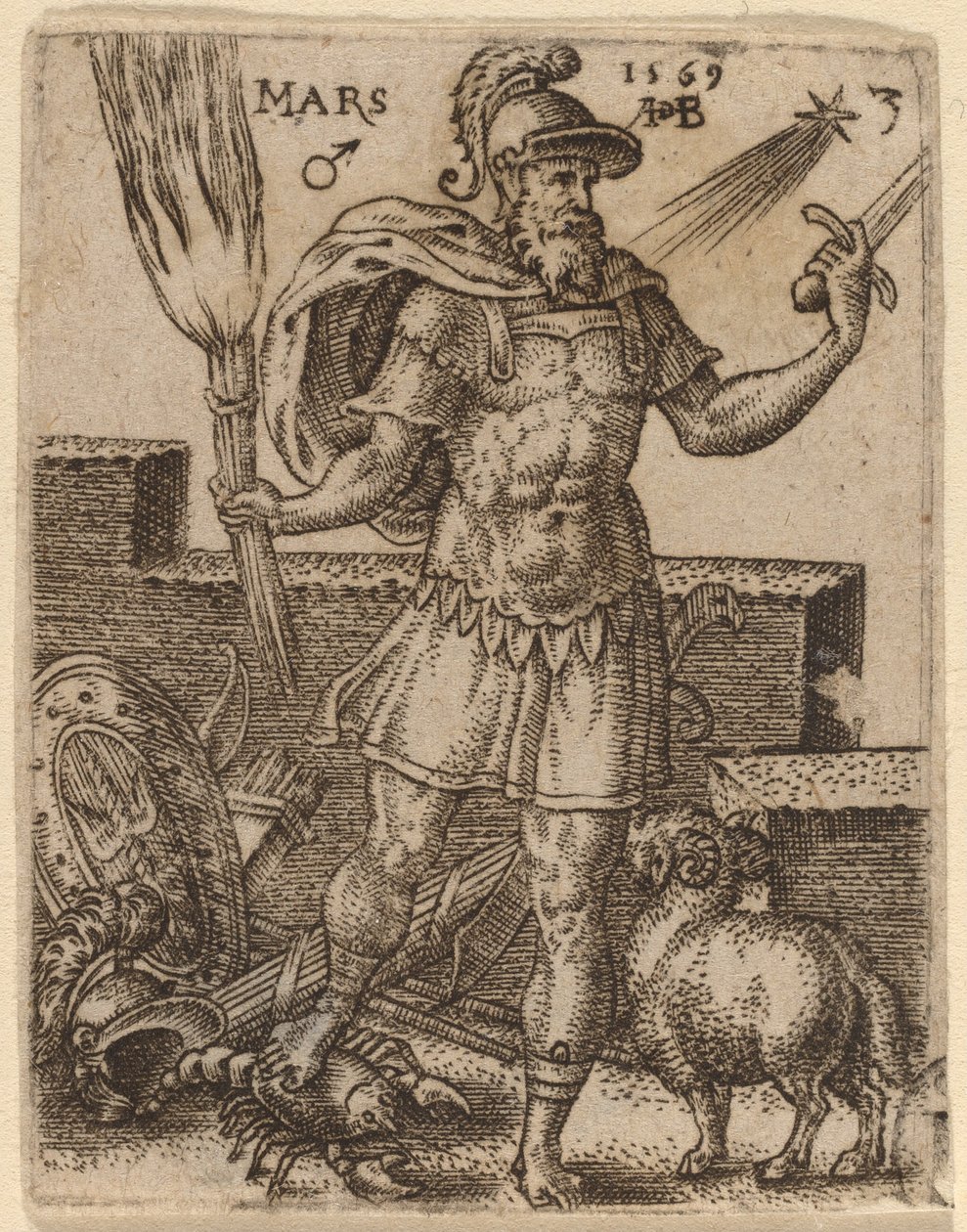 Mars by Abraham de Bruyn