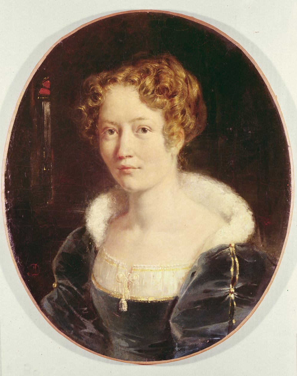 Portrait of Laure Deveria, c.1827  by Achille Devéria