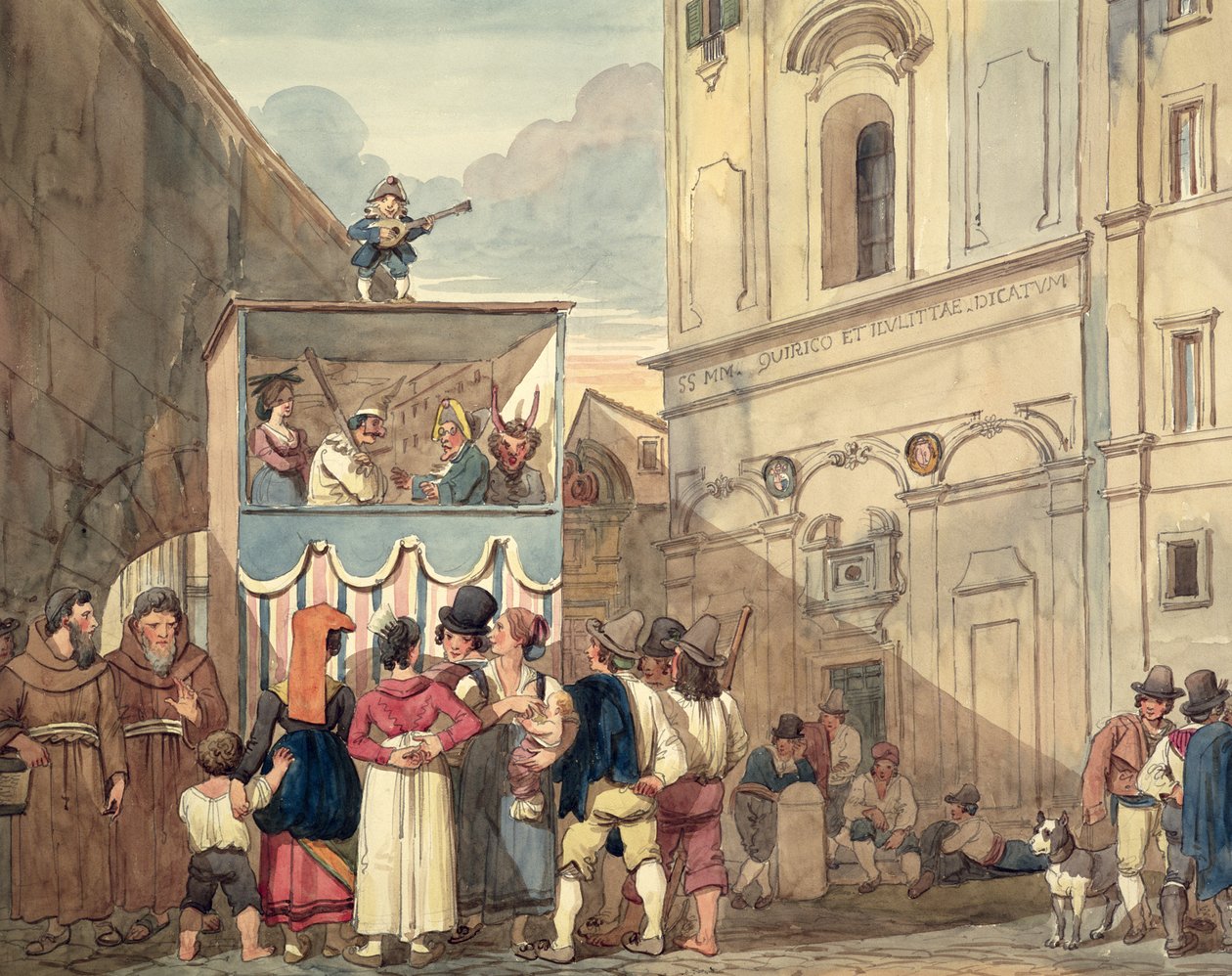 Kukla Tiyatrosu by Achille Pinelli