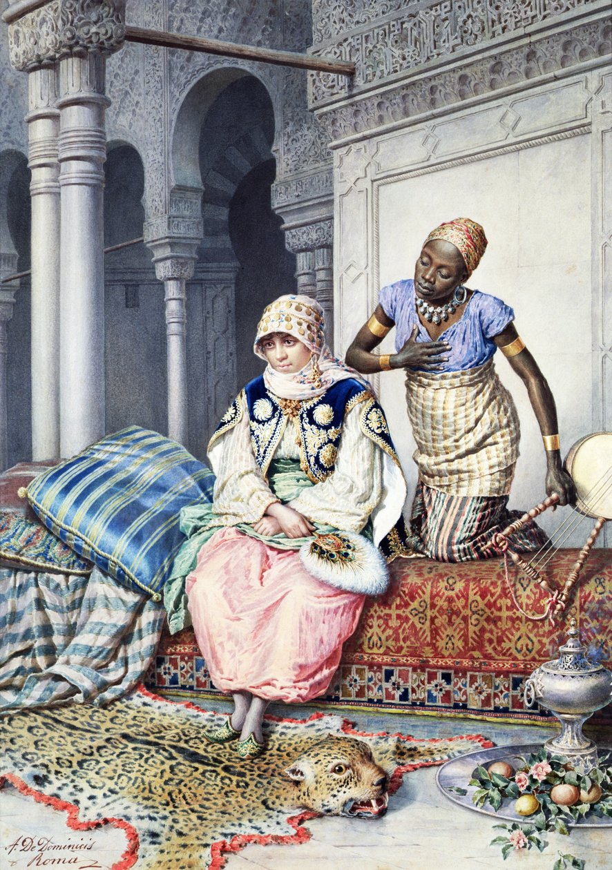 Haremde (kağıt üzerinde wc) by Achille De Dominicis