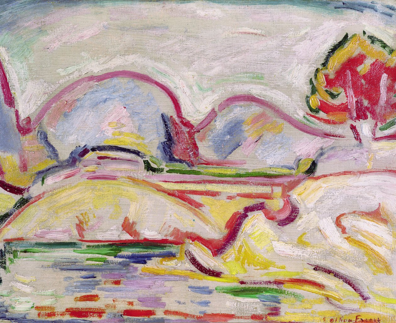 Ciotat'ta by Achille Emile Othon Friesz