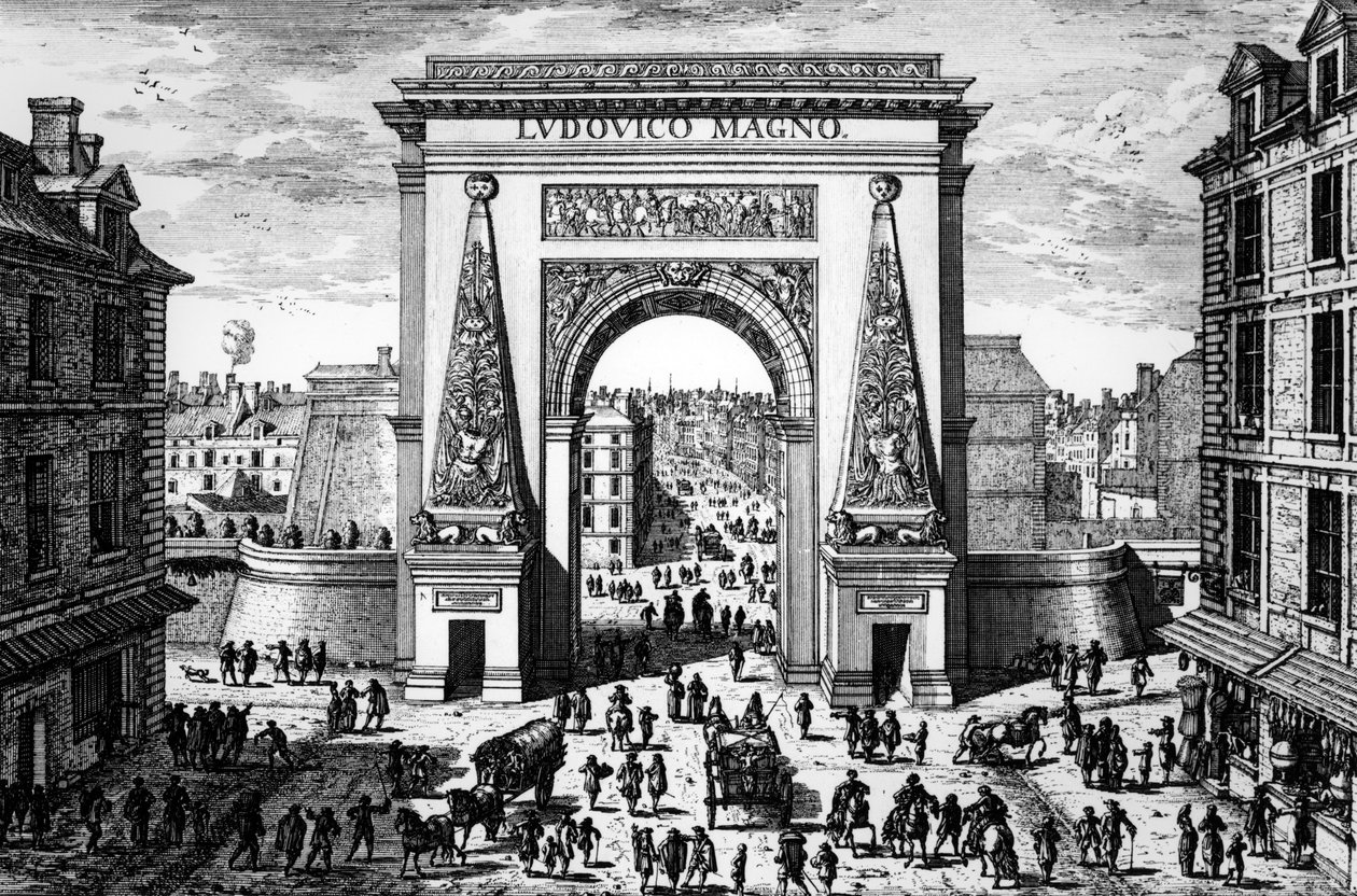 Porte Saint-Denis by Adam Perelle