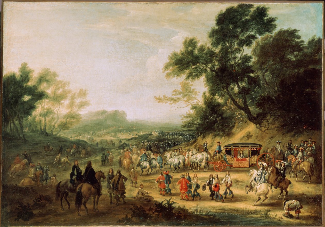 Bilinmeyen resim by Adam Frans van der Meulen