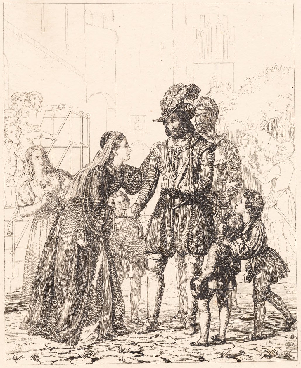 Yaralı Herluf Trolle by Adam Müller