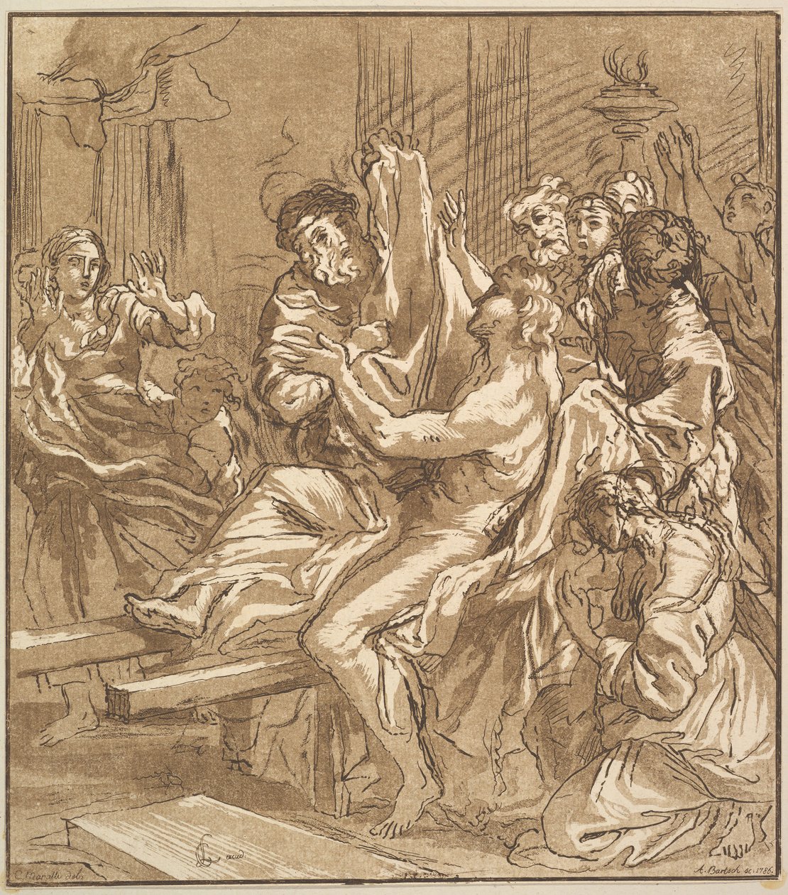 Naim Mucizesi, 1786. by Adam von Bartsch