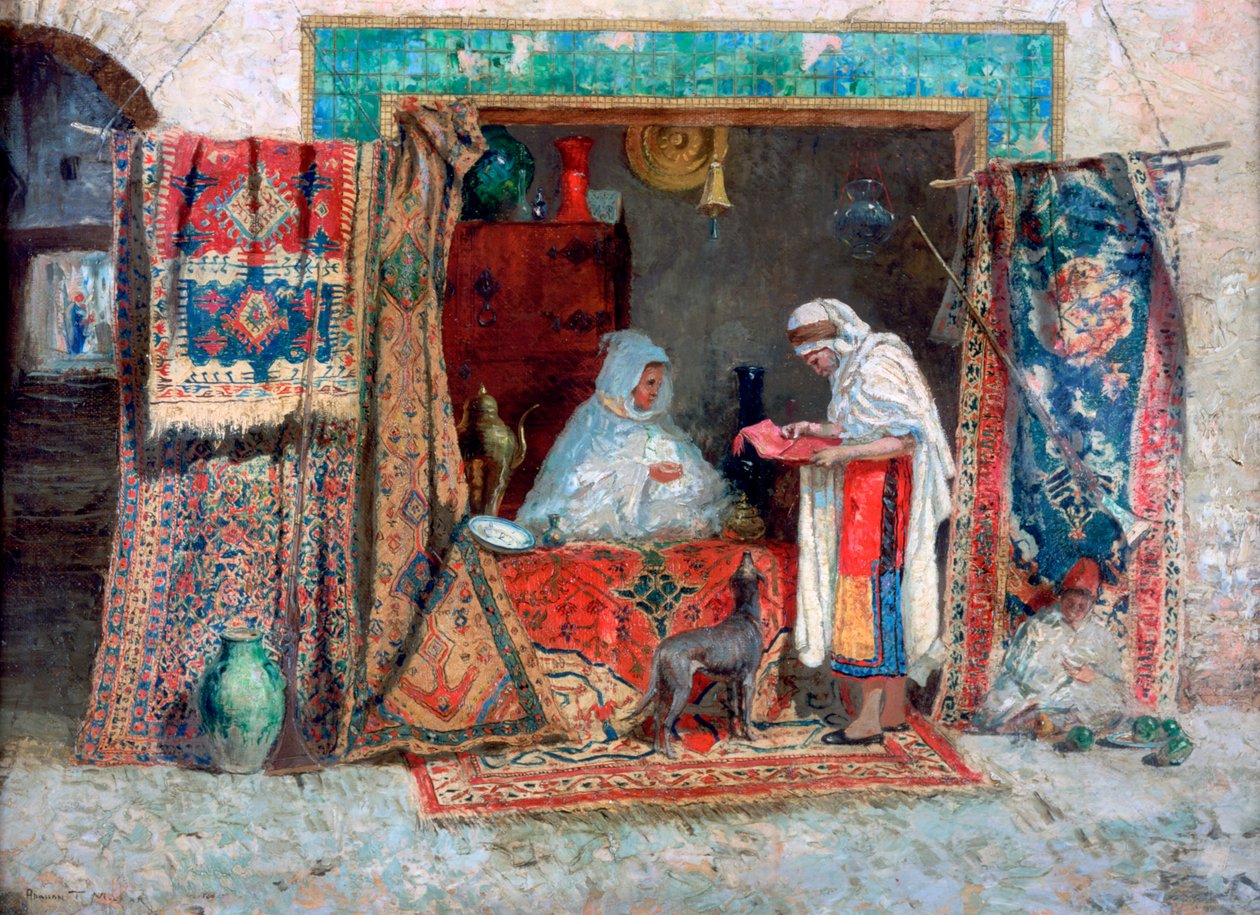 Halı Tüccarı, c1870-1913 by Addison Thomas Millar
