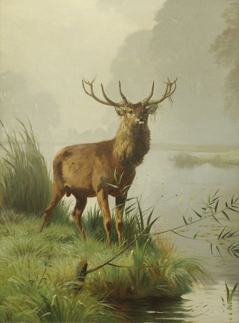 Alageyik by Adolf Mackeprang