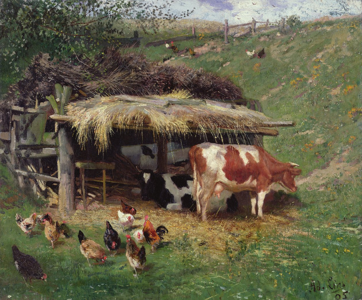 Çiftlik Bahçesi by Adolf Lins