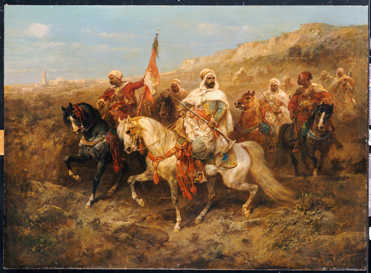 Kraliyet Alayı by Adolf Schreyer
