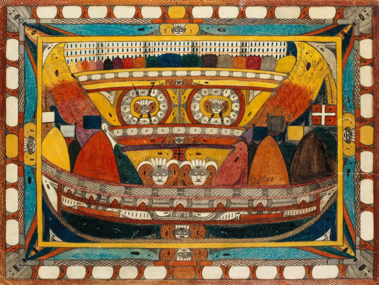 Tanrı by Adolf Wolfli