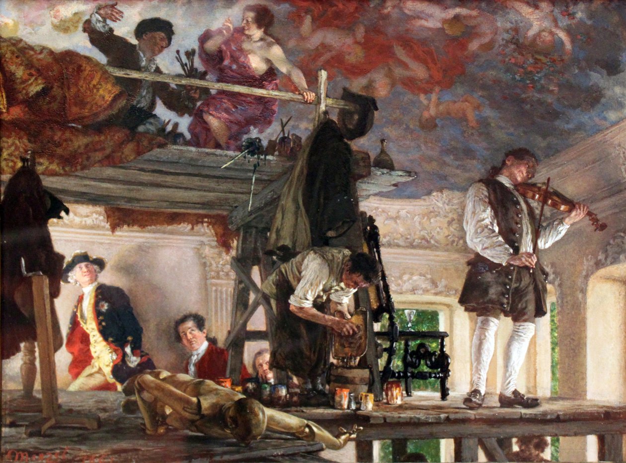 Veliaht Prens Friedrich ressam Pesne