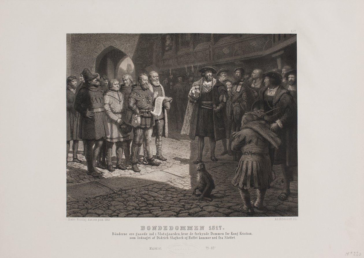 köleler 1517 by Johan Adolph Kittendorff