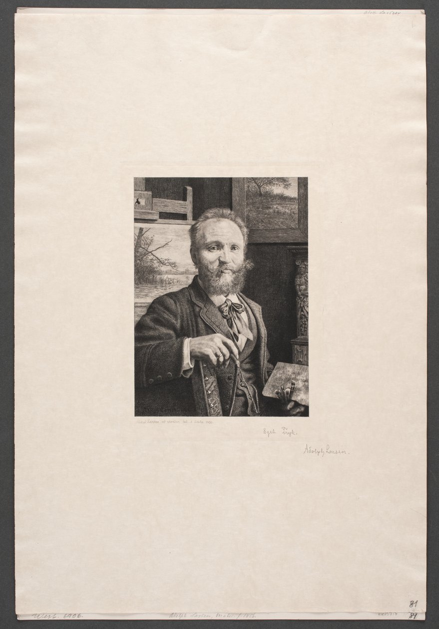 otoportre by Adolph Larsen