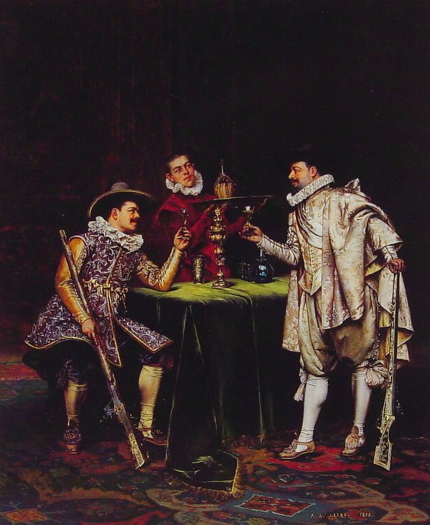 Tost by Adolphe Alexandre Lesrel