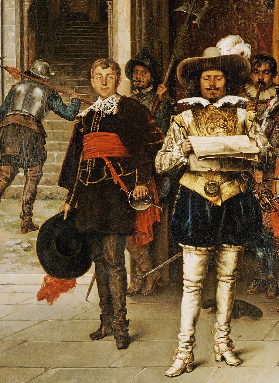 Kralın Silahşörleri by Adolphe Alexandre Lesrel