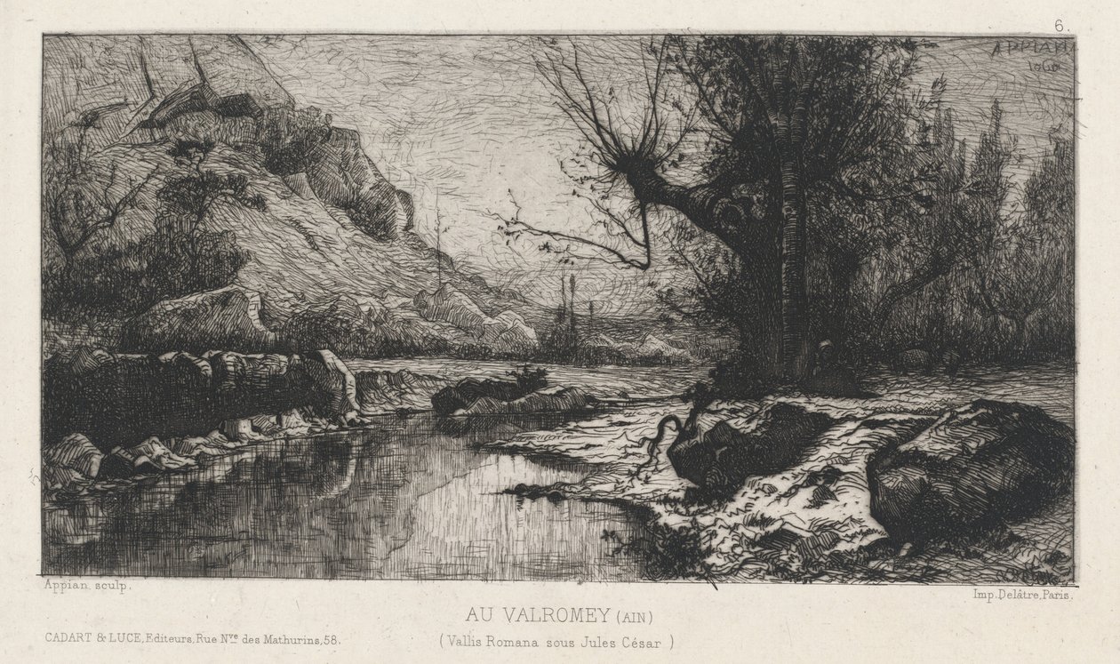 Au Valromey by Adolphe Appian