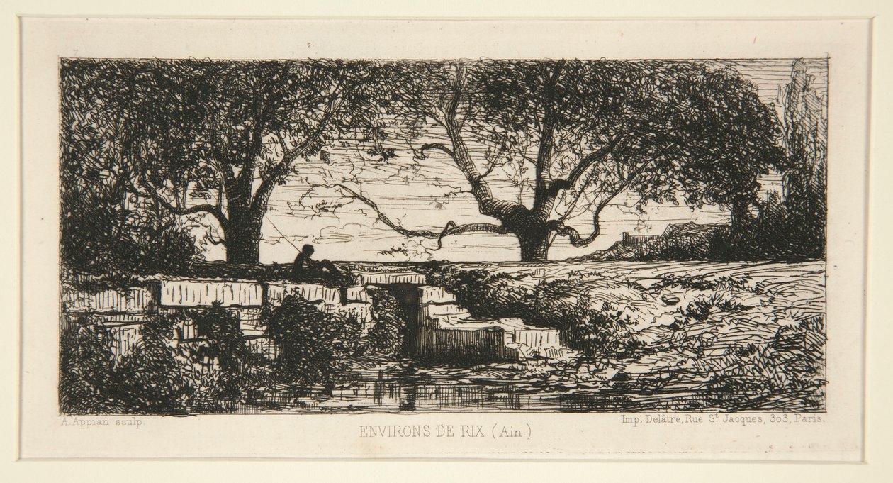 Rix (Ain) Çevresi by Adolphe Appian