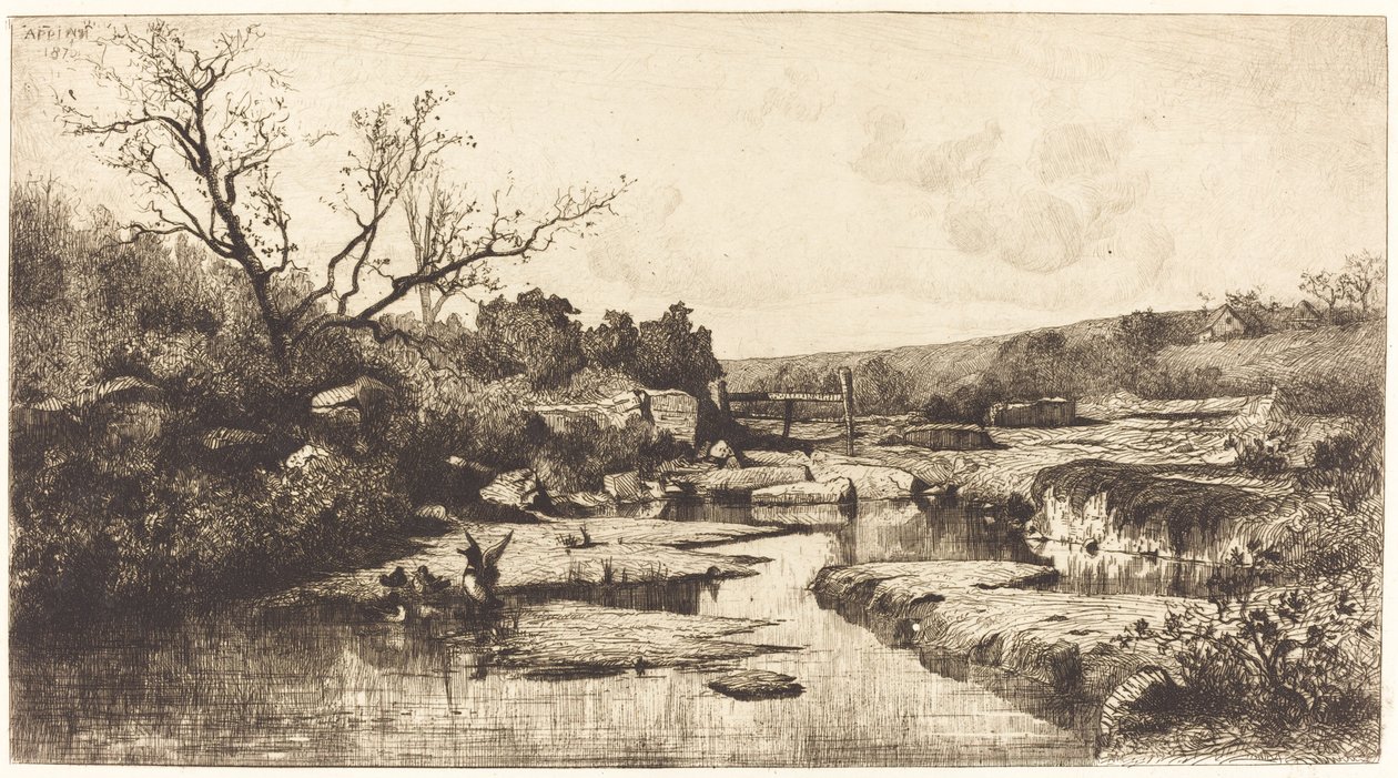 Manzara by Adolphe Appian
