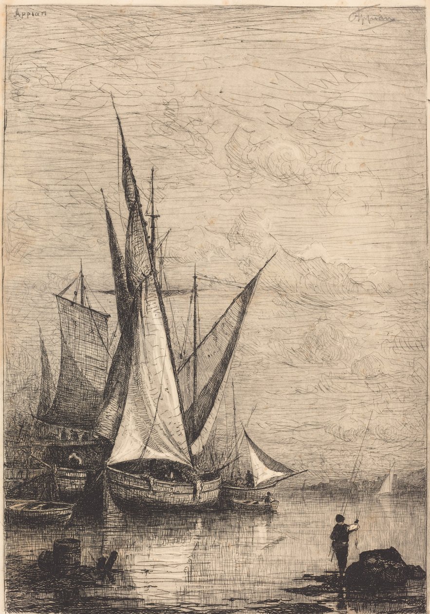 Cenova Limanı by Adolphe Appian