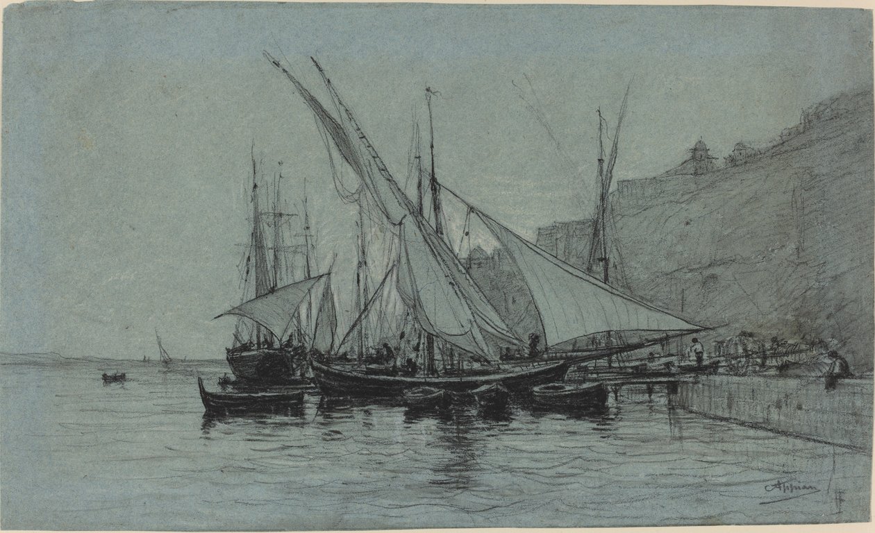 Monako Limanı by Adolphe Appian