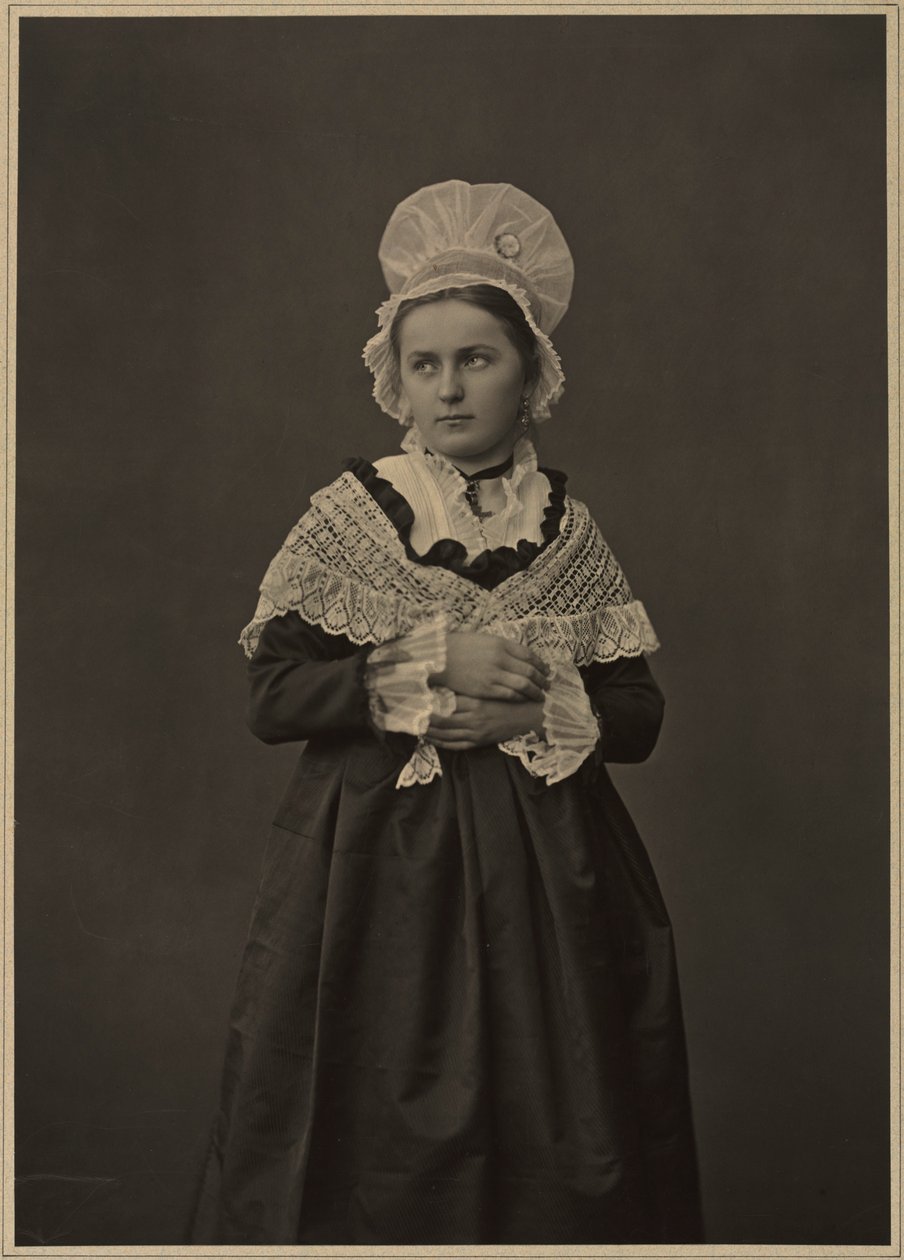 Lorraine Elbiseli Kadın, c. 1860