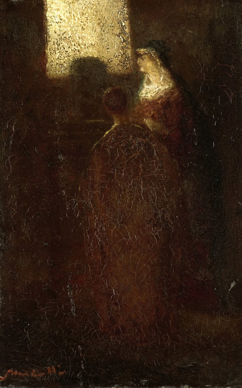 sunakta by Adolphe Joseph Thomas Monticelli