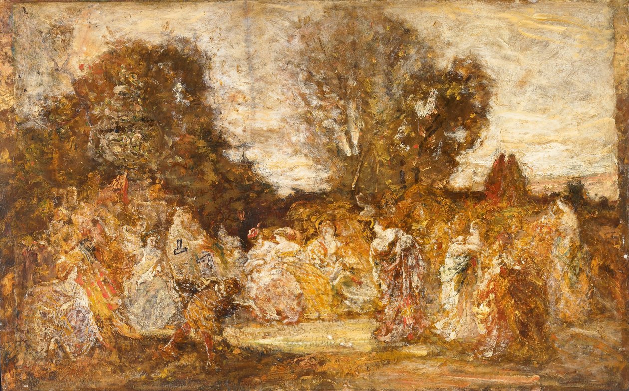  by Adolphe Joseph Thomas Monticelli
